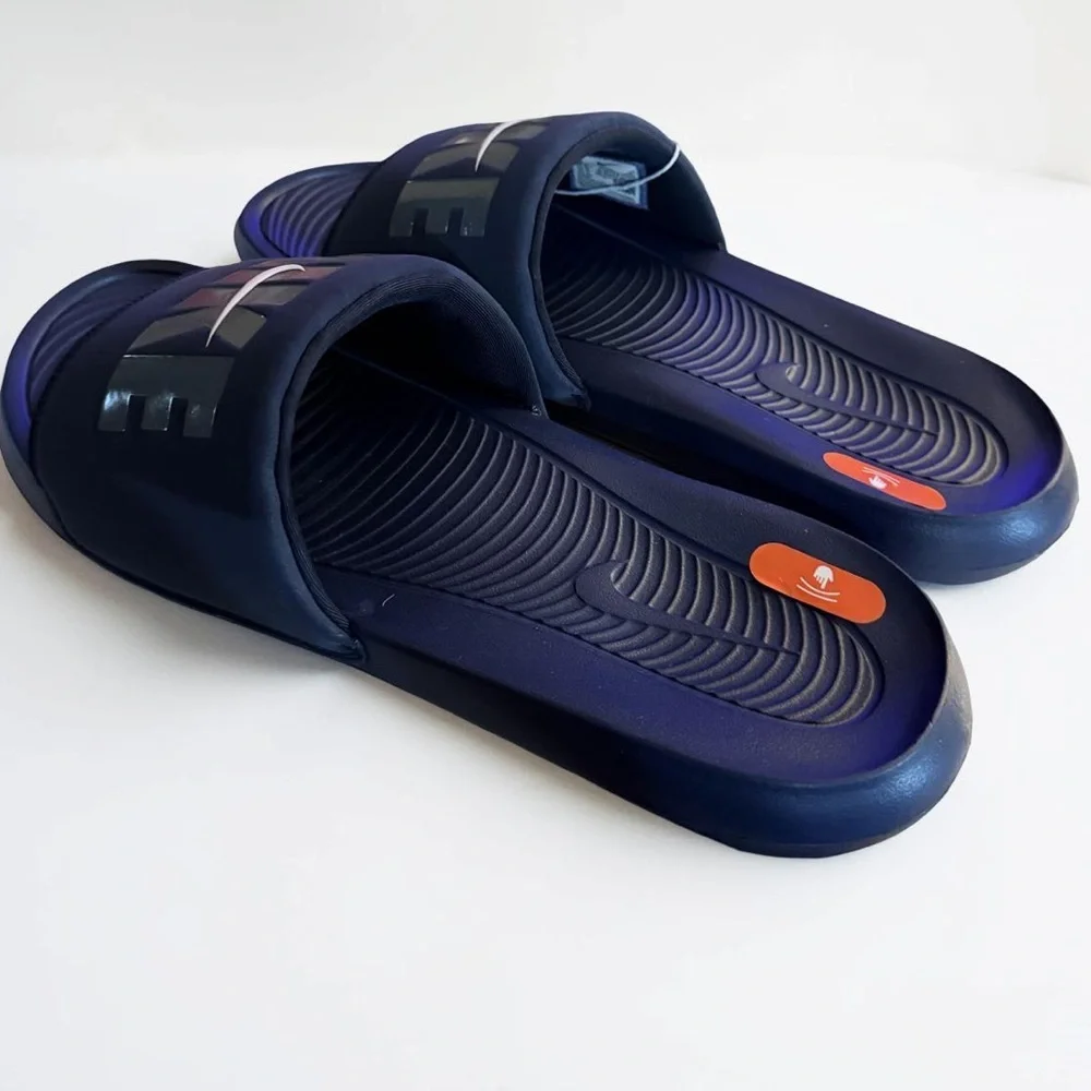NWT Nike Unisex Mens Victori One Slide Obsidian Grey Size 14